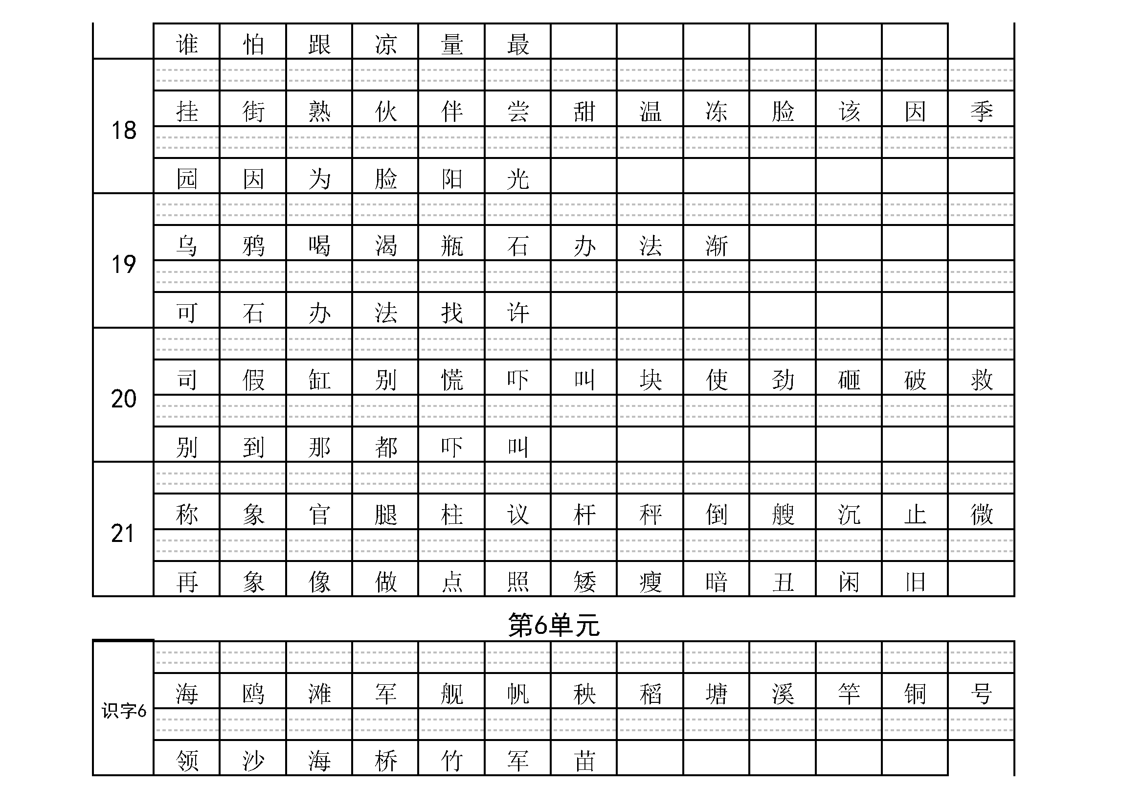 小学一年级语文下册课文生字表(注拼音练习)_搜狐其它_搜狐网