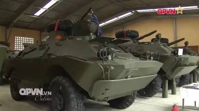 brdm-2装甲侦察车,尽管型号较老,但原华约国家还在装备使用该型装甲车