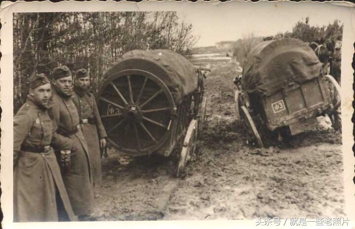 德国车辆的噩梦,苏联可怕的路况,泥泞的道路使得德军上至坦克下至马车