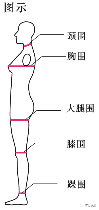 服装新手必学知识-人体测量