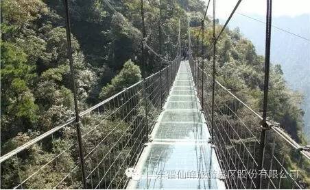 这个曾经在"张家界玻璃桥"的美丽传说, 现在在龙川霍山 就有一