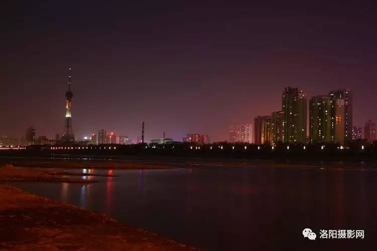 洛阳风景摄影:洛浦冬夜