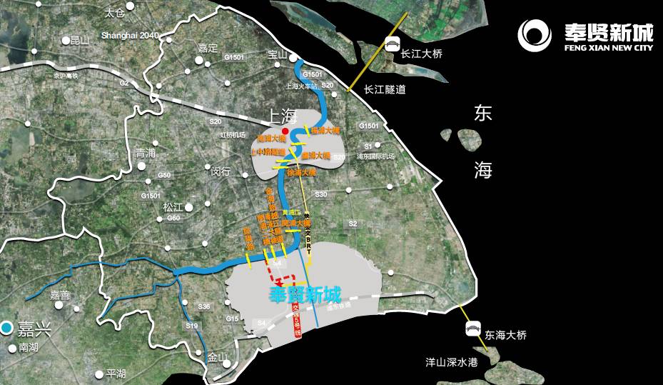 奉贤新城 规划面积 71.39平方公里 共涉及  个属地政府