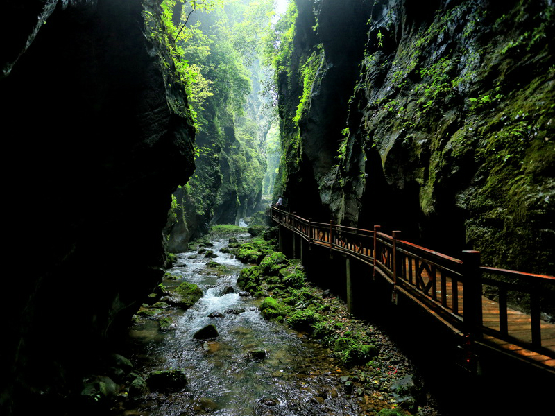 张家界大峡谷玻璃桥景区简介-搜狐旅游