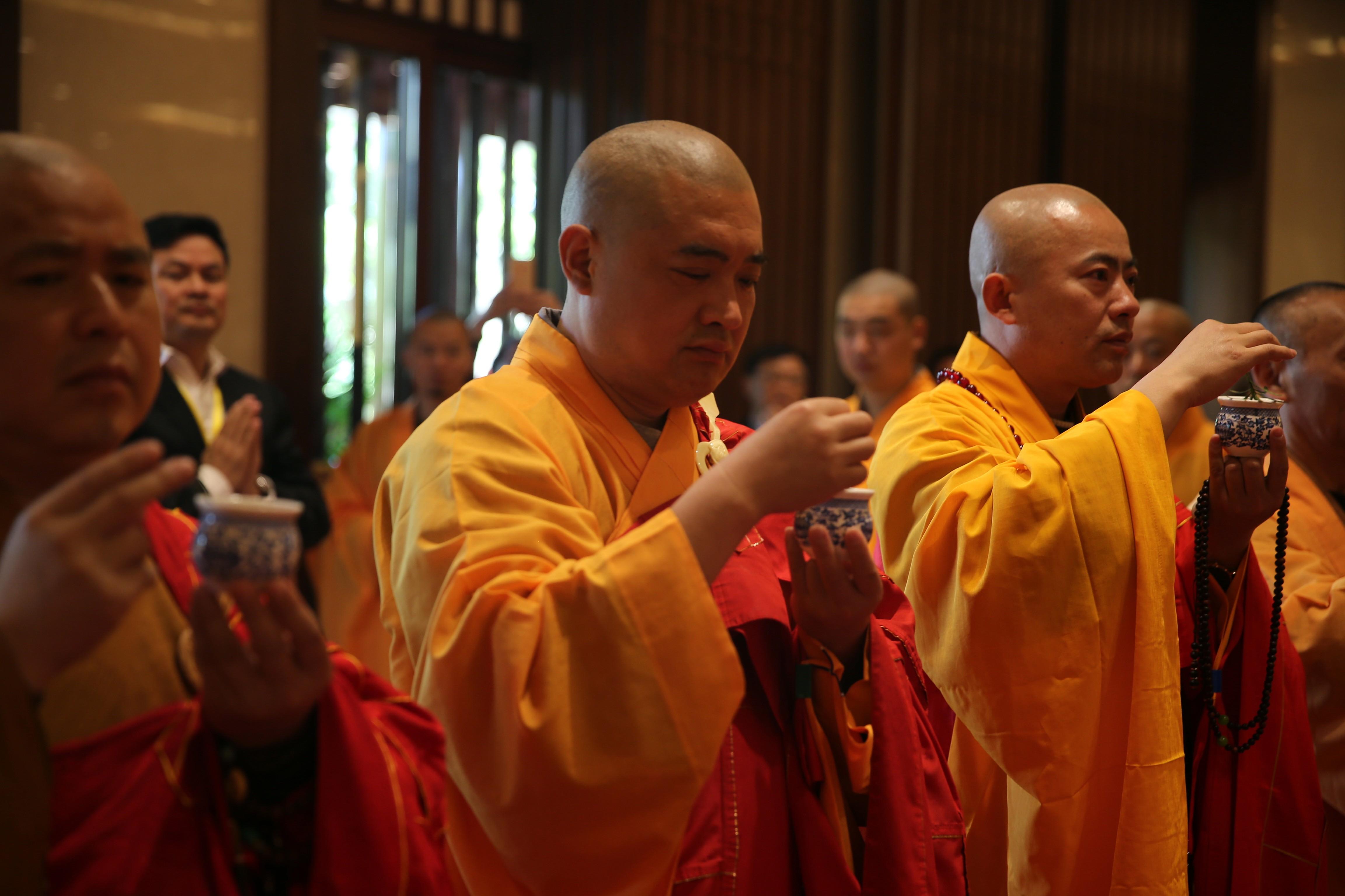 寒山寺和合精舍落成暨佛像开光庆典法会隆重举行