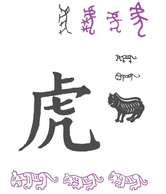 一日一得 | 汉字"虎"