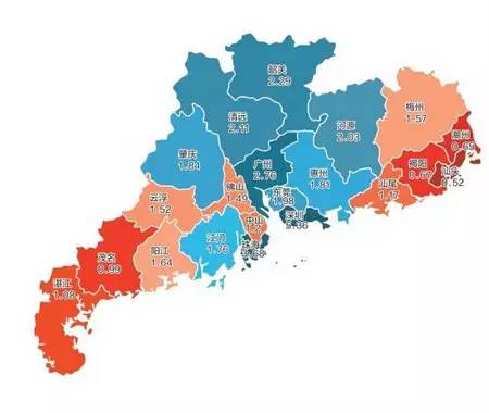 潮汕人口_广东2019年末常住人口 潮汕揭超1443万人