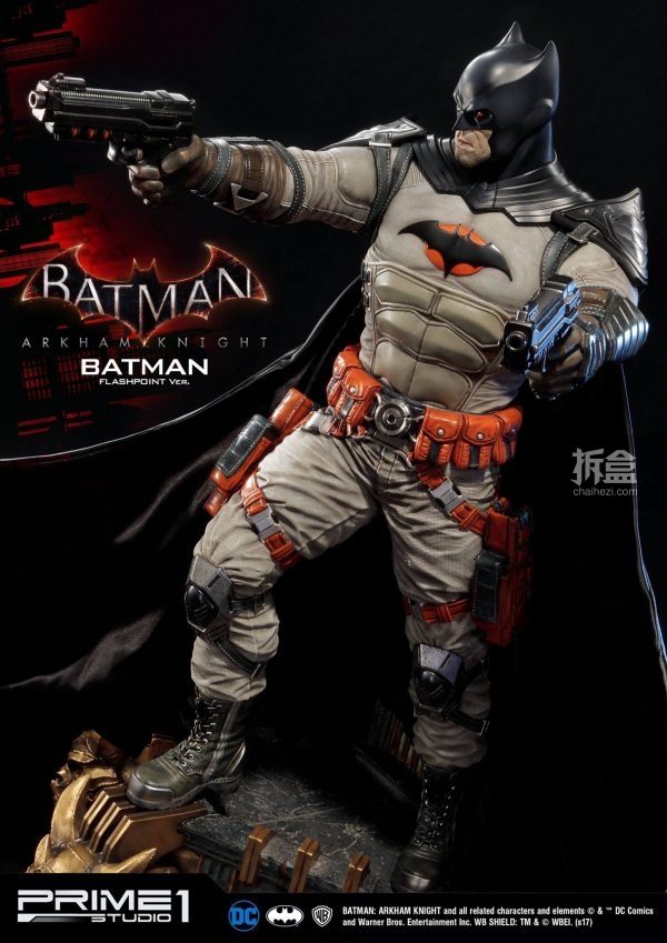 studio《蝙蝠侠:阿卡姆骑士》batman flashpoint version 闪点蝙蝠侠