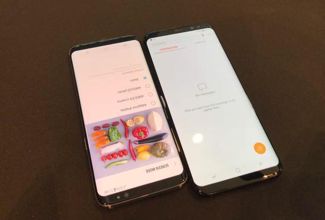 针对部分galaxy s8手机出现屏幕泛红现象,三星公司方面回应不像note7