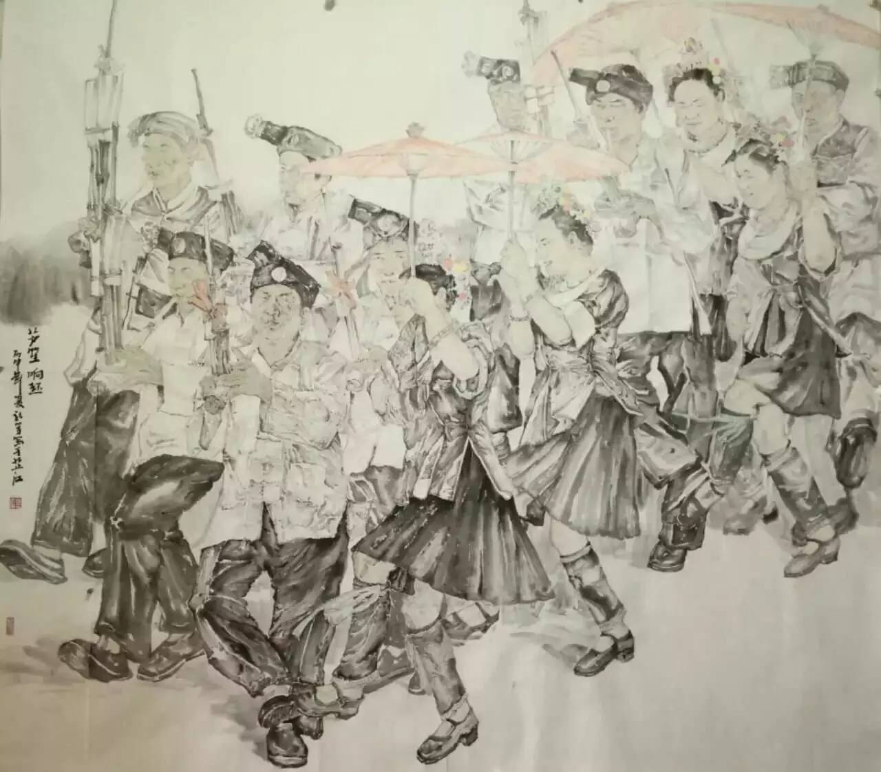 唐礼军作品-书画论坛第四届精品书画展