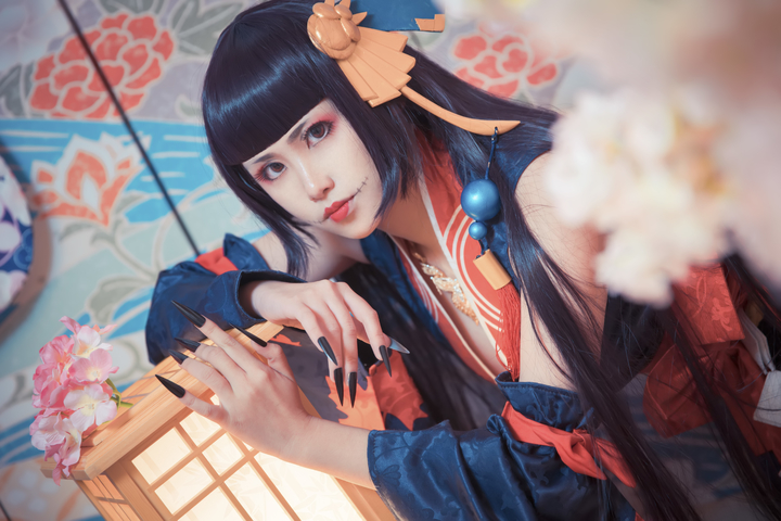 阴阳师鬼女红叶cosplay