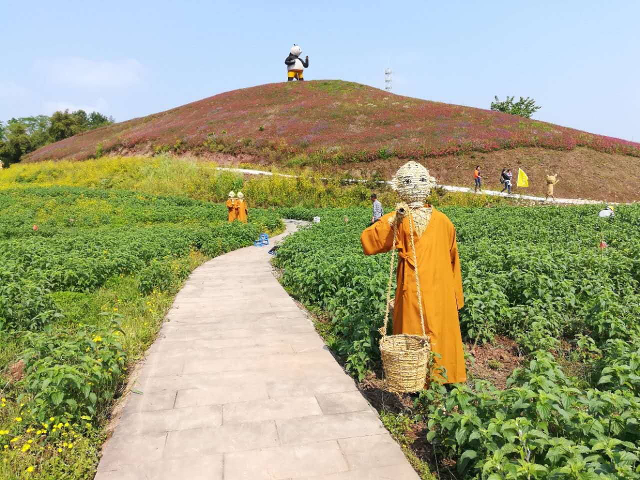 探秘重庆双桂堂后花园:梵华禅境花园景区