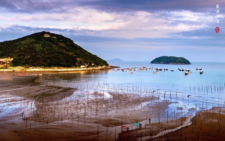 闽东小普陀,霞浦大京黄金海岸沙滩上踏浪,看海景,放风筝,出海捕鱼二