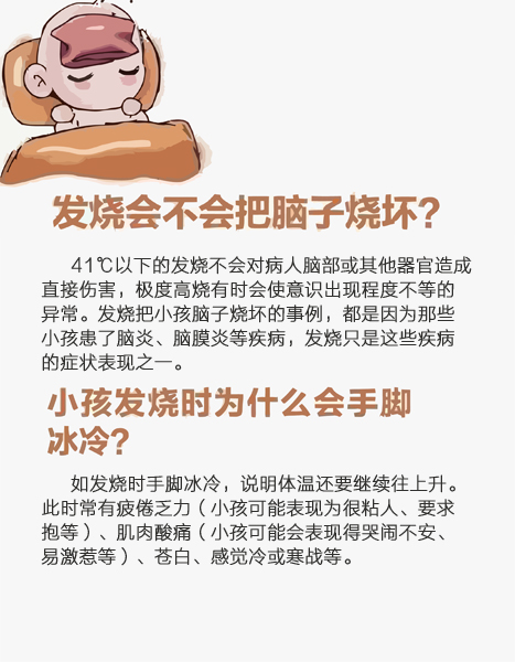 3—12岁的孩子发烧了怎么办？孩子发烧的9大误区