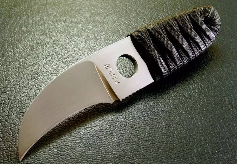 刀匠詹姆斯·安索刀具作品赏鉴:极具个性的小刀设计