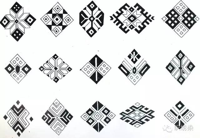 【服饰文化】几何图案之美--织,绣,染上的传统