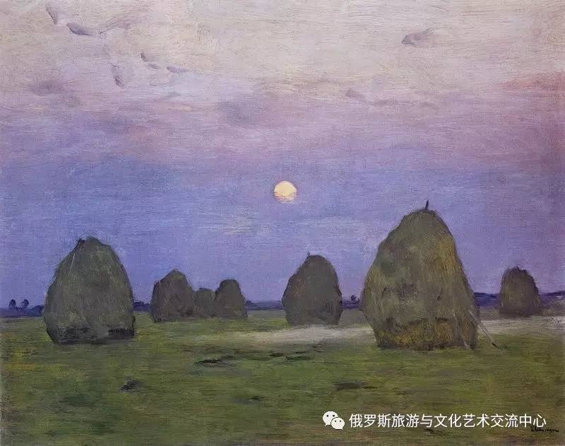 艺术俄罗斯风景画家列维坦的作品