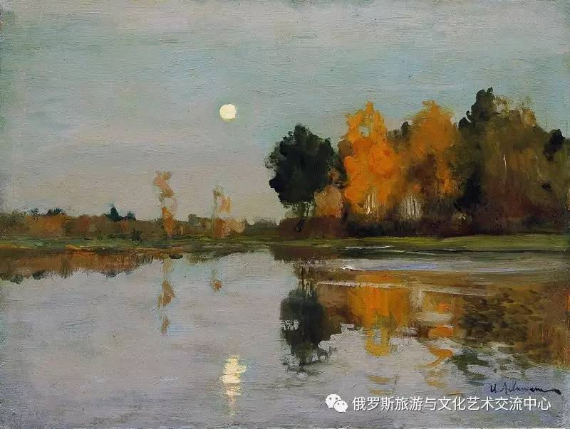 艺术俄罗斯风景画家列维坦的作品