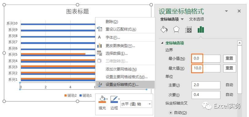 创意百分比图表