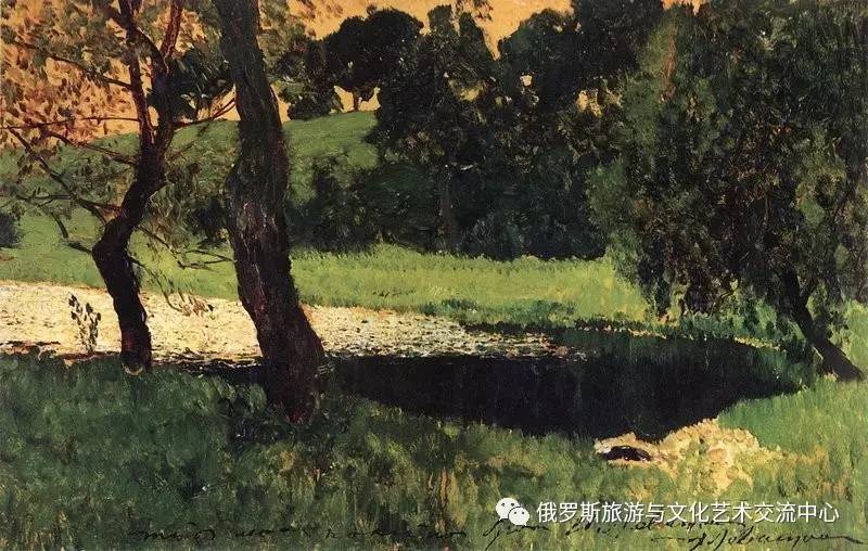 【艺术】俄罗斯风景画家列维坦的作品