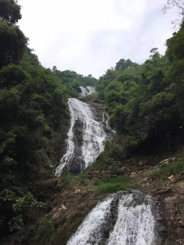 好消息!市民又可以到从化天湖旅游风景区观赏著名的"温泉三瀑"啦!