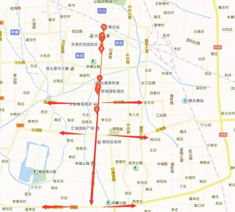 柘城县城区地图 未来几年,柘城城区可能要比现在大三倍以上!