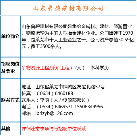 矿长招聘_年薪40万招矿长 合格的不多(2)