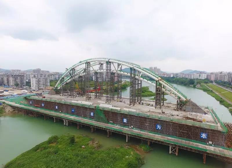 喜讯从化大桥全桥合拢预计12月竣工验收并通车