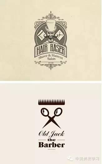 【推荐】一组国外理发店logo设计欣赏