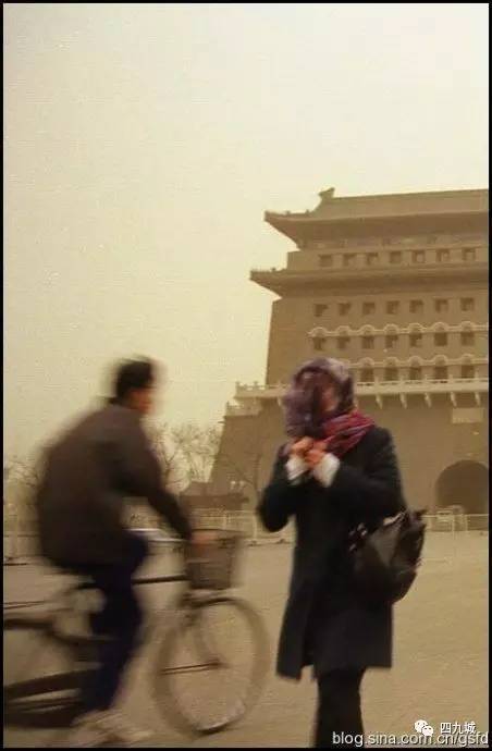 描写老北京沙尘暴