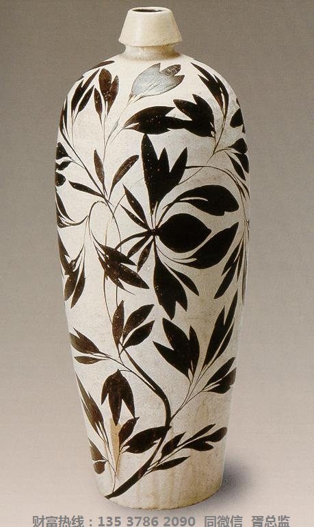 磁州窑瓷器 文人瓷绘:黑与白的艺术延绵千年!