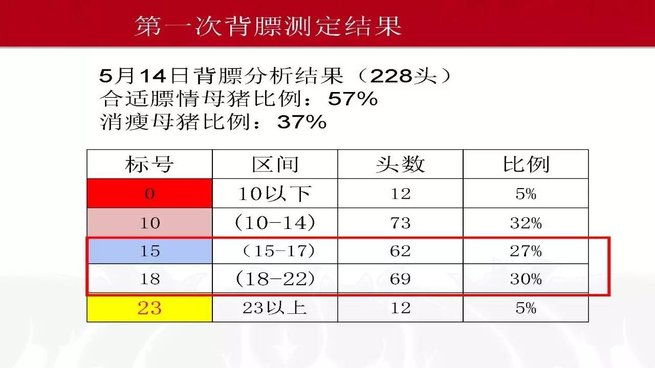 好文共享背膘管理与母猪生产