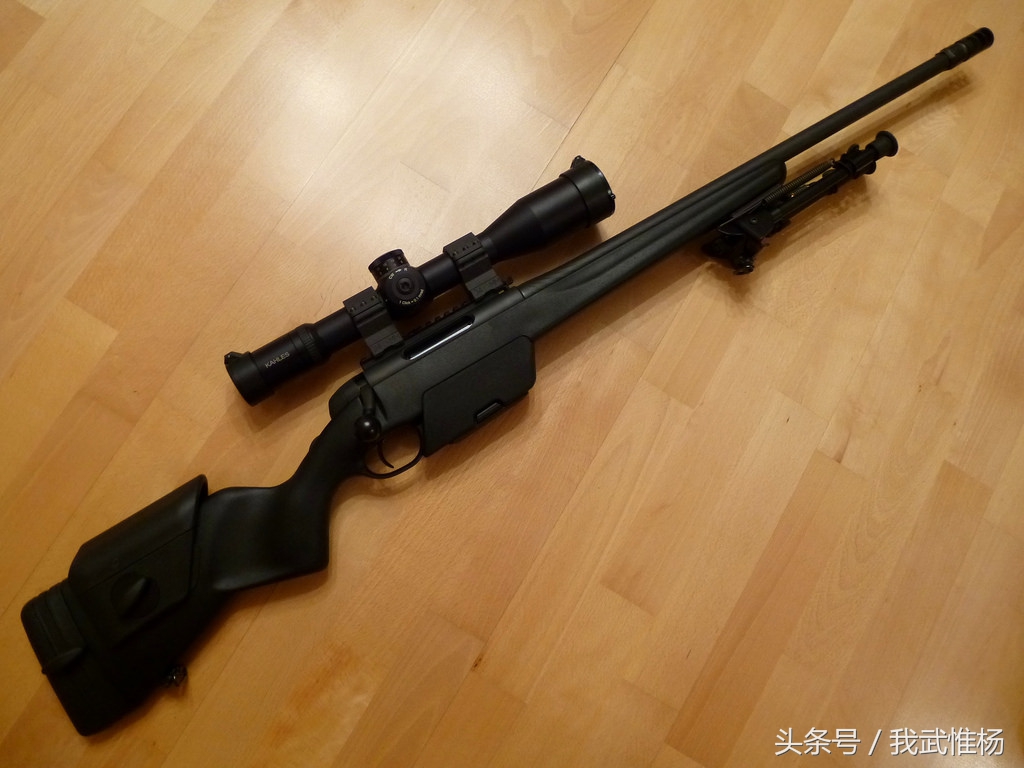 ssg 04型狙击步枪极富流线型美感