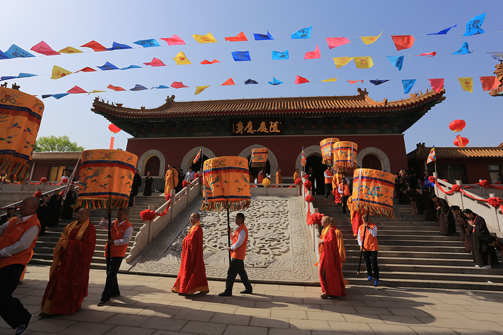 青岛观音寺落成暨全堂佛像开光祈福法会圆满举行