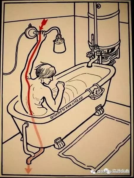 洗澡避免触电的方法