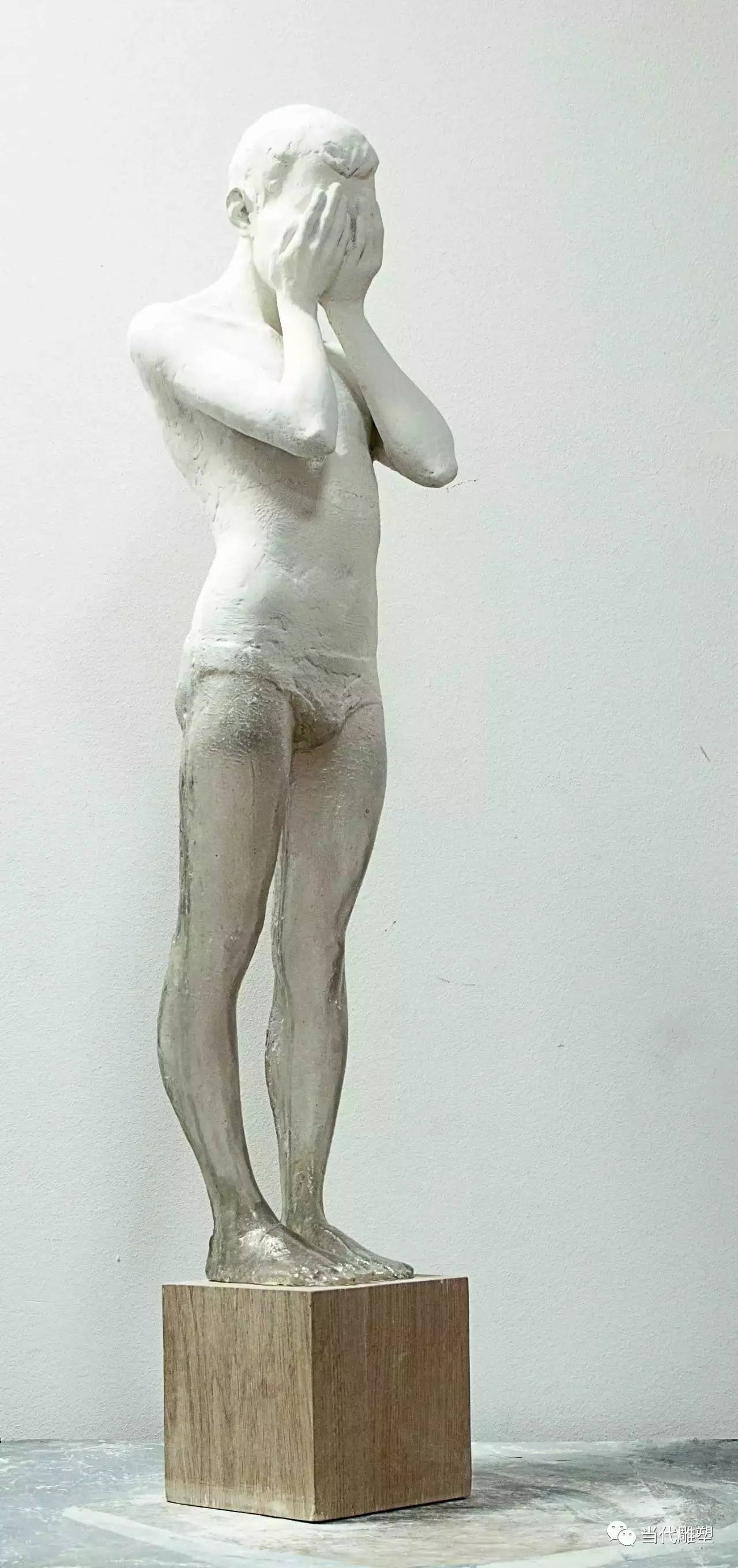 透明树脂人体雕塑