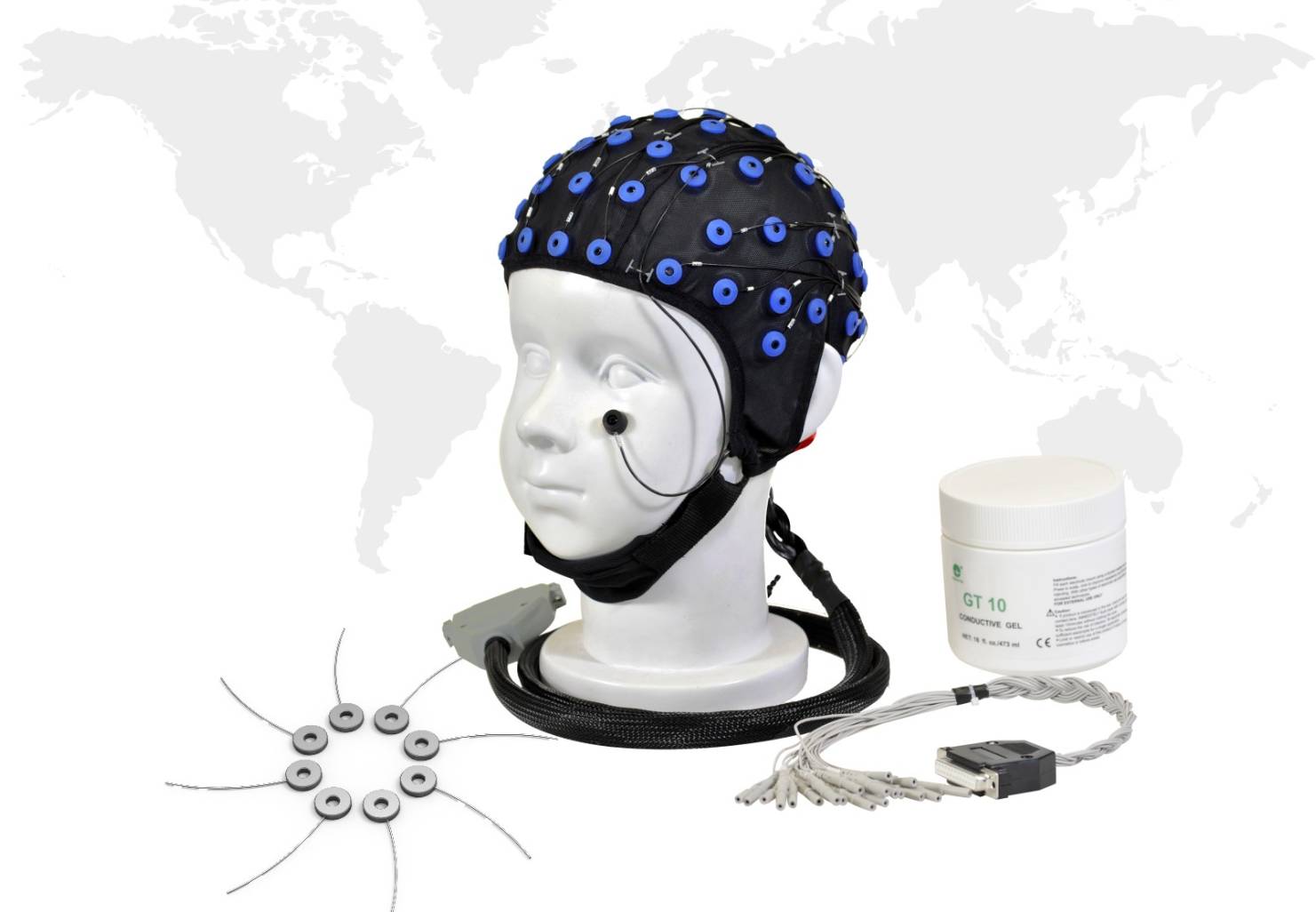 医疗长程睡眠脑电帽- 佩戴舒适 信号稳定 安全可靠