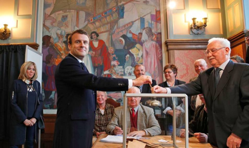 马克龙赢得法国大选  勒庞称继续反全球化-激流网