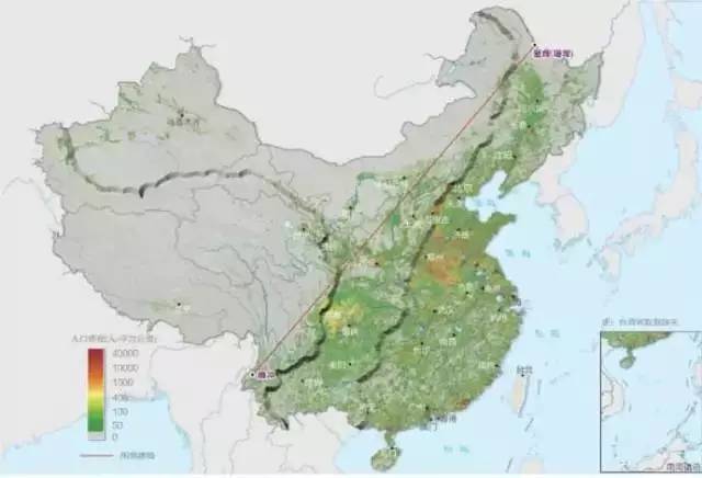 中国重要地理分界线_人口地理分界线反映