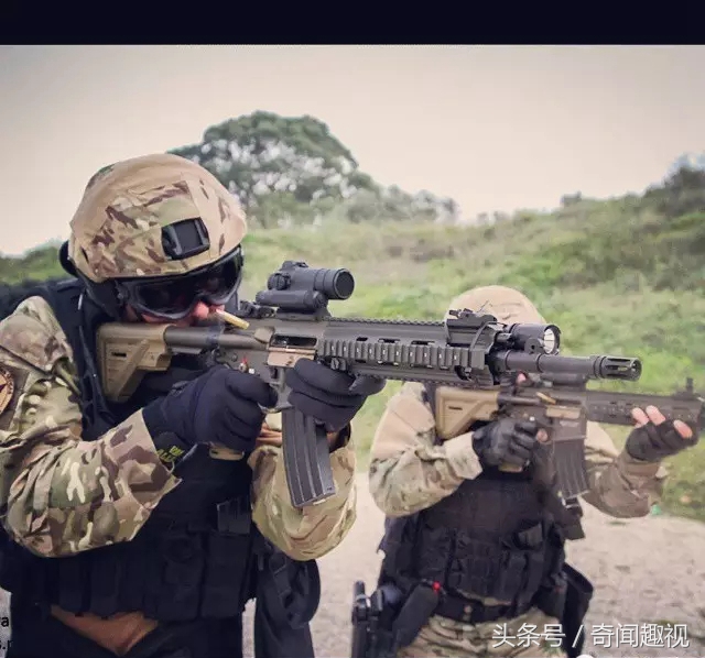 hk416a5战术突击步枪图集