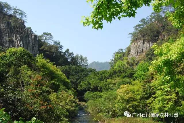从化石门国家森林公园被认定为广东省四星级森林公园！