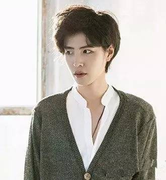 韩式男生发型四:   高个子男生适合什么发型呢?