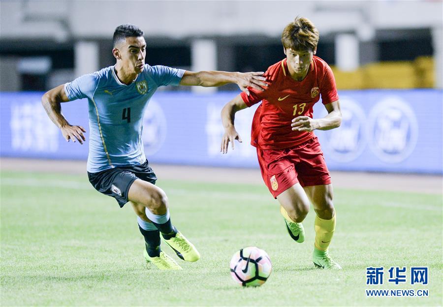 中国之队国际赛:中国U20国家队不敌乌拉圭U2