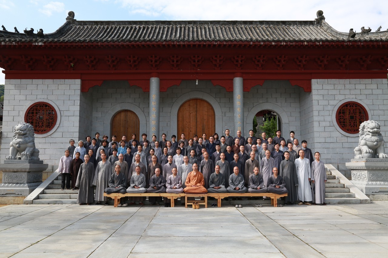 云居山真如禅寺下院庆云禅寺"五一"居士禅七圆满