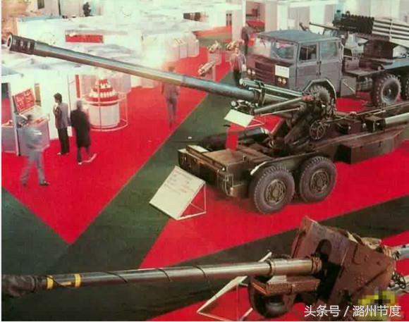 图示:1988年11月国产化的gc45型155毫米榴弹炮以w1988编号参加了第二