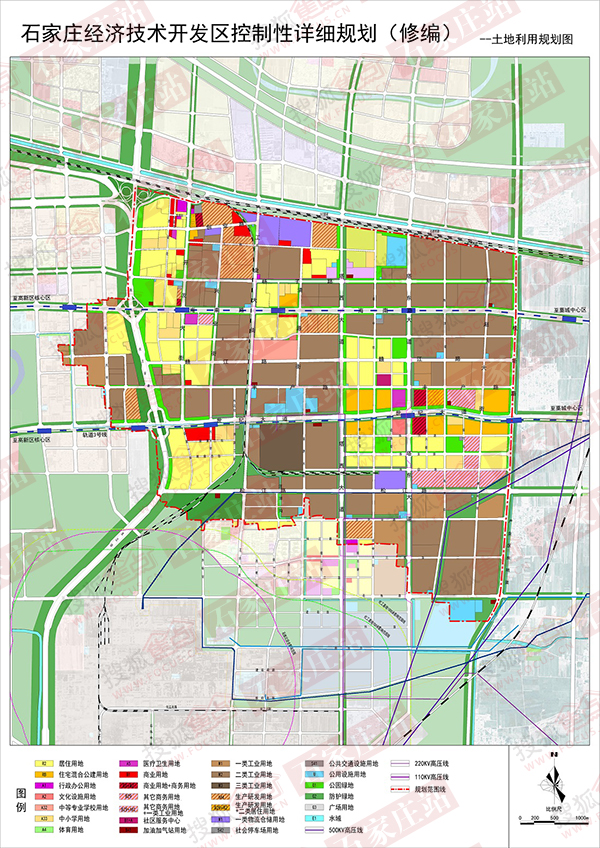 官曝石家庄经济技术开发区控制性详细规划