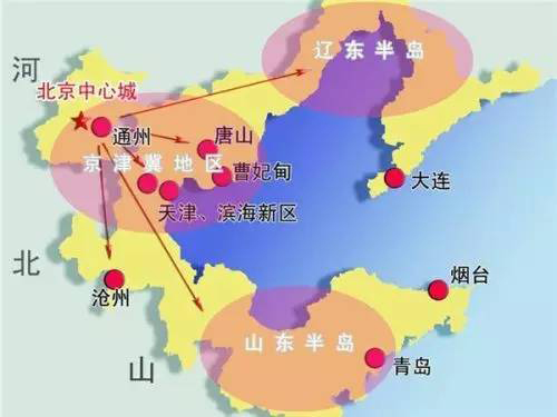 意见指出山东半岛地区将以济南,青岛为中心,以烟台,潍坊,淄博,威海