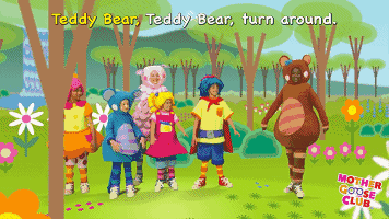 【儿歌】 teddy bear teddy bear