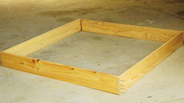 用木板做一个一米菜园种植箱