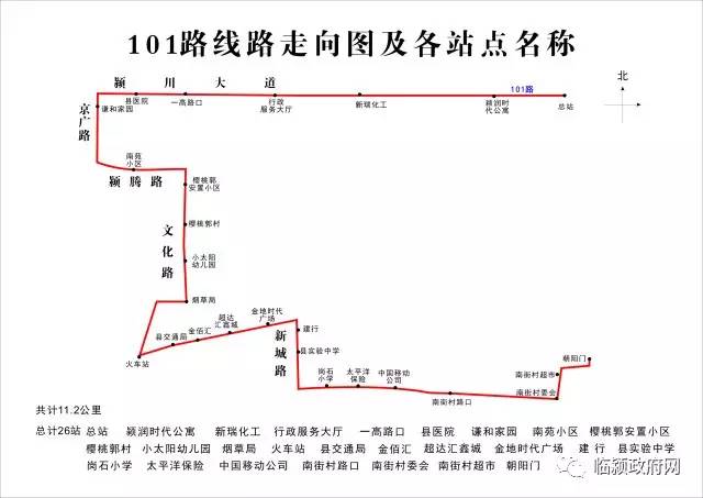 应广大网友要求,我们及时与县公交公司沟通,现将城区101,102,103路线